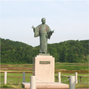 三波春夫顕彰碑